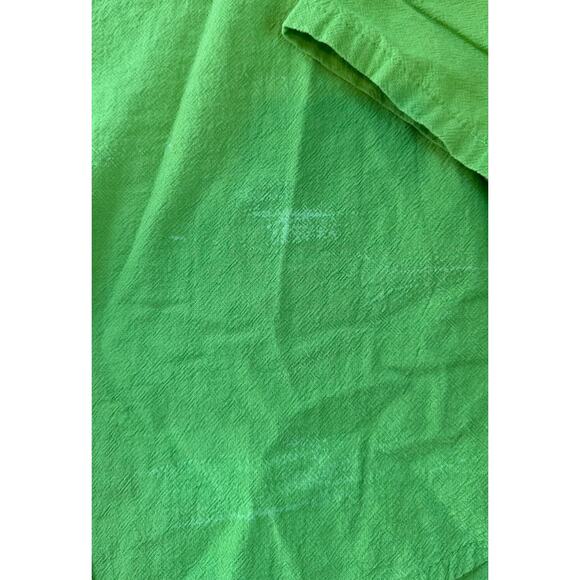 B’gauze Shark Bite Hem Top Size 1 (US Small) 100% Gauzy Cotton Women’s Green - Picture 8 of 8